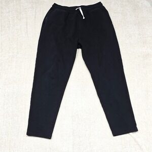 Chubbies Pants Men's Large Black Joggers Sweatpants Gym Outdoor Lounge Casual